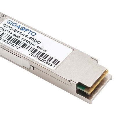 सिस्को QSFP-40G-ER4 के लिए 1310 एनएम क्यूएसएफपी + ईथरनेट ट्रांसीवर 40 किमी डुप्लेक्स एलसी एसएमएफ