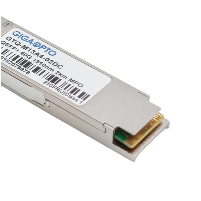 सिस्को QSFP-40G-PLRL4 के लिए 1310nm QSFP+ ट्रांसीवर 40GBASE-PSM4 मॉड्यूल 2km SMF