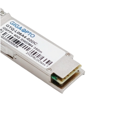 QSFP-40G-SWDM4 के लिए 850nm-940nm QSFP+ MMF सिस्को संगत ट्रांसीवर 350m LC