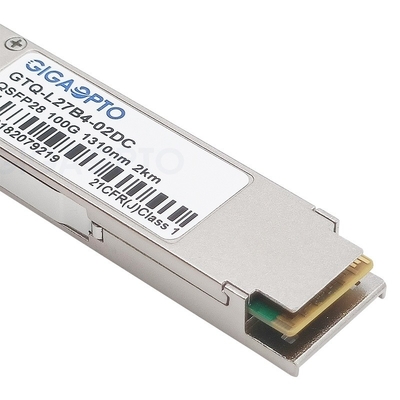 सिस्को QSFP-100G-CWDM4-S के लिए QSFP28 ऑप्टिकल ट्रांसीवर मॉड्यूल 2km SMF LC
