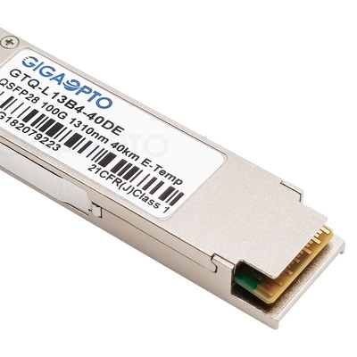 सिस्को QSFP-100G-ER4L-X के लिए 1310nm LWDM फाइबर ट्रांसीवर मॉड्यूल