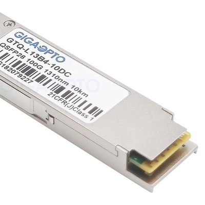 सिस्को QSFP-100G-LR4-S के लिए 100GBASE-LR4 QSFP28 फाइबर ट्रांसीवर मॉड्यूल 10km SMF