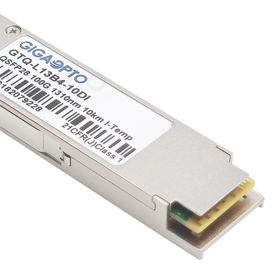 सिस्को QSFP-100G-LR4-I औद्योगिक के लिए 100G LR4 QSFP28 ट्रांसीवर मॉड्यूल 10 किमी