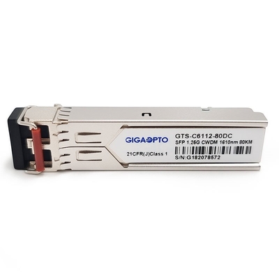 सिस्को CWDM-SFP-xxxx के लिए 1000BASE-CWDM फाइबर ट्रांसीवर 80km SMF