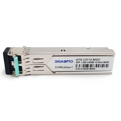 सिस्को CWDM-SFP-xxxx के लिए 1000BASE-CWDM फाइबर ट्रांसीवर 80km SMF