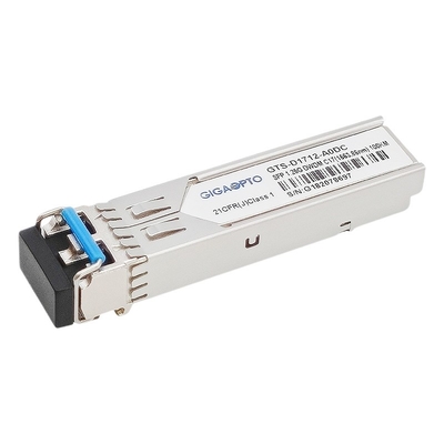 DWDM-SFP सिस्को संगत ट्रांसीवर 100GHz 1G EZX मॉड्यूल 100km SMF