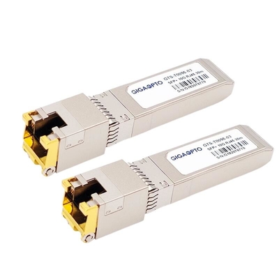 10GBASE-T कॉपर HP अरूबा JL563A संगत RJ45 SFP ट्रांसीवर 30m
