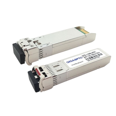 ईथरनेट और डेटा सेंटर के लिए 1550nm HPE X130 10G-ER SFP ट्रांसीवर JG234A 40km SMF
