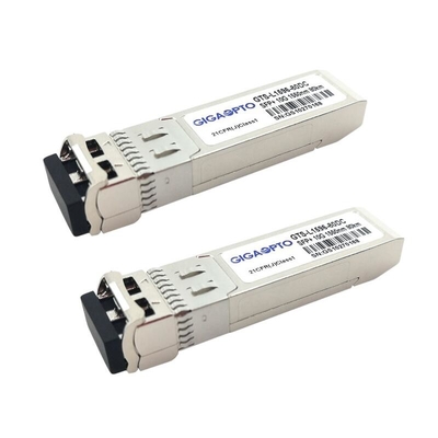 SFP-10G-ZR के लिए 1550nm HPE संगत ट्रांसीवर 80km SM मॉड्यूल LC