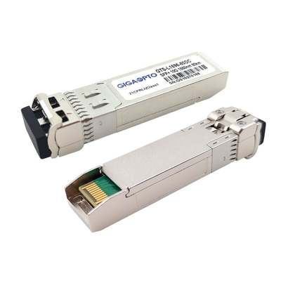 SFP-10G-ZR के लिए 1550nm 10GBASE-ZR सिस्को संगत ट्रांसीवर 80km SMF