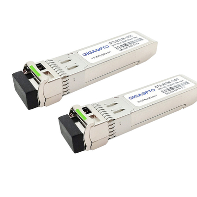 10GBASE-BX10 TX1330 / RX1270 सिस्को SFP+ ट्रांसीवर द्वि दिशात्मक 10km