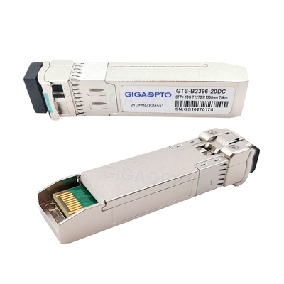 SFP-10G-BX20U के लिए 1270nmTX / 1330nmRX 10G सिस्को फाइबर ट्रांसीवर 20km