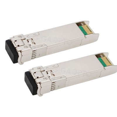10Gbps सिस्को संगत ट्रांसीवर 1490nm TX / 1550nm SFP-10G-BX80U