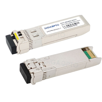 SMF SFP-10G-BX80D के लिए 10G BIDI ZR सिस्को संगत ट्रांसीवर
