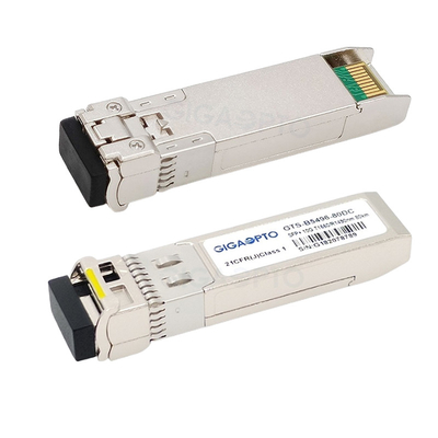SMF SFP-10G-BX80D के लिए 10G BIDI ZR सिस्को संगत ट्रांसीवर