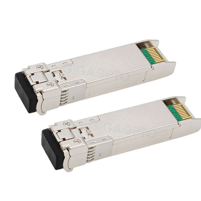 CWDM-SFP10G-Xx-10 के लिए 10Gbps SFP+ 1270-1610nm सिस्को ऑप्टिकल ट्रांसीवर SMF 10km