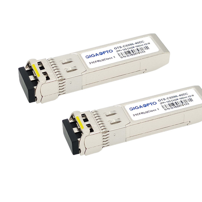 CWDM-SFP10G-Xx के लिए 10GBase सिस्को संगत फाइबर ट्रांसीवर मॉड्यूल 1270-1610nm