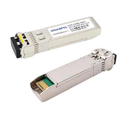 CWDM-SFP10G-Xx के लिए 10GBase सिस्को संगत फाइबर ट्रांसीवर मॉड्यूल 1270-1610nm