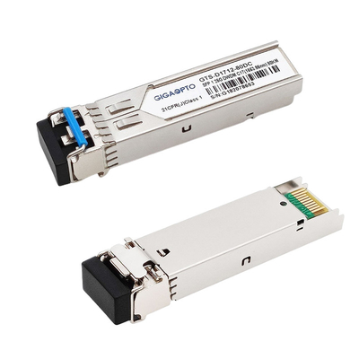100GHz सिस्को DWDM-SFP संगत 1G DWDM SFP ZX ट्रांसीवर 80km