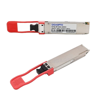 सिस्को QSFP-40G-ER4 के लिए 1310 एनएम क्यूएसएफपी + ईथरनेट ट्रांसीवर 40 किमी डुप्लेक्स एलसी एसएमएफ