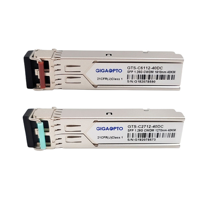 1000BASE-CWDM HPE SFP ट्रांसीवर 40km SMF SFP40K-CWxxxx के लिए