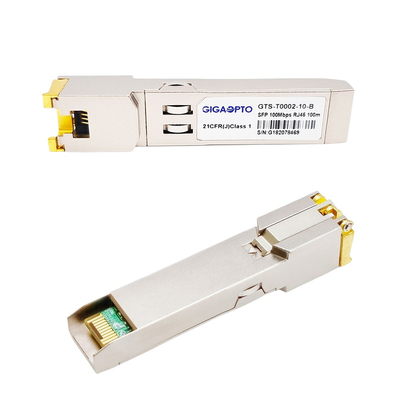 सिस्को GLC-FE-T, 100m कॉपर SFP ट्रांसीवर RJ-45 Cat5 / 6 / 6a मॉड्यूल
