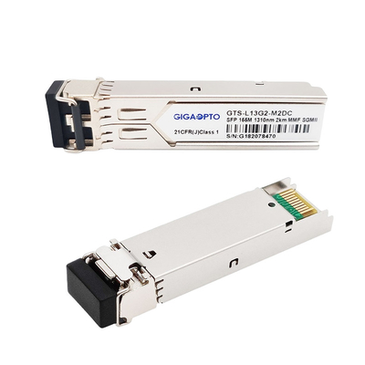 MMF के लिए 100BASE-FX SFP SGMII सिस्को GLC-GE-100FX ट्रांसीवर 1310nm 2km