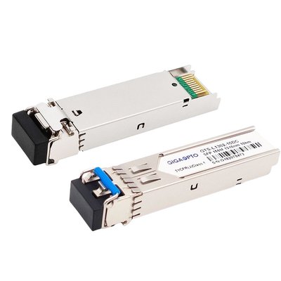 GLC-FE-100LX के लिए 100BASE-LX SFP 1310nm 10km SMF DOM सिस्को गीगाबिट ट्रांसीवर