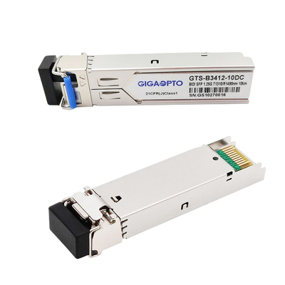सिस्को GLC-BX-U संगत SFP BiDi 1.25G ईथरनेट TX1310nm RX1490nm 10km SMF