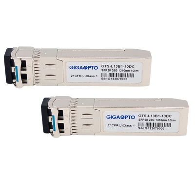 SMF SFP-25G-LR-S के लिए 1310nm SFP28 सिस्को फाइबर मॉड्यूल 10 किमी