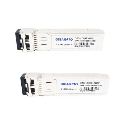 सिस्को DS-SFP-FC16G-SW के लिए 850nm 16GFC फाइबर चैनल ट्रांसीवर MMF 100m
