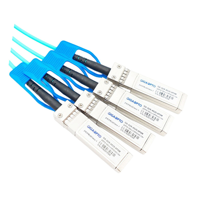 सिस्को QSFP-4SFP25G-AOC के लिए 100G QSFP28 से 4x25G SFP28 सक्रिय ऑप्टिकल केबल AOC
