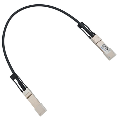 सिस्को QSFP-100G-CU के लिए 100G QSFP28 से QSFP28 DAC PCC पैसिव ट्विनैक्स कॉपर केबल