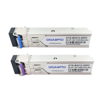 HPE J9143B-20 BIDI सिंगल मोड SFP ट्रांसीवर संगत