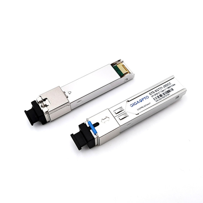 GPON SFP ट्रांससीवर -32dBm रिसीवर संवेदनशीलता FP/DFB/DML ऑप्टिकल घटक