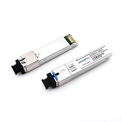 FTTP GPON SFP ट्रांससीवर SC UPC रिसीवर संवेदनशीलता -32dBm