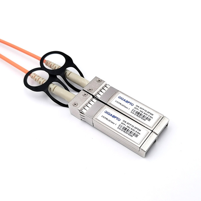 3m OM2 850nm SFP Qsfp+ एक्टिव ऑप्टिकल केबल मल्टी मोड