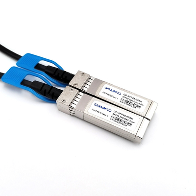 उच्च गति डेटा ट्रांसफर के लिए 10Gbps RoHS अनुरूप पीवीसी SFP केबल
