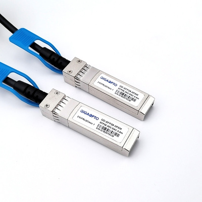 उच्च गति डेटा ट्रांसफर के लिए 30AWG पीवीसी कॉपर एसएफपी केबल