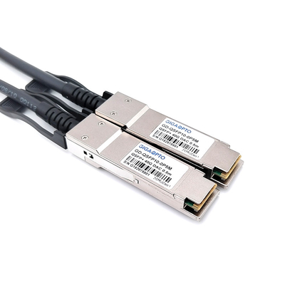1 मीटर काली डायरेक्ट अटैच केबल 26-30AWG