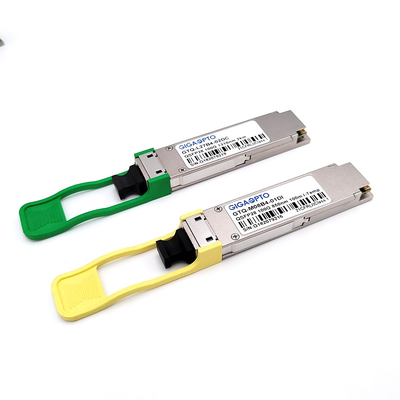 SMF SFP 100g Qsfp28 ट्रांससीवर 10 किमी ऑप्टिकल