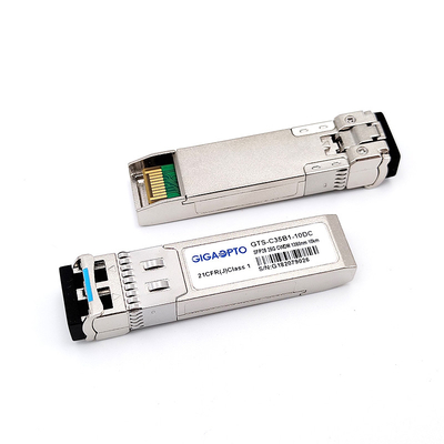 SFP28 ऑप्टिकल ट्रांससीवर 1.5W बिजली की खपत MMF/SMF फाइबर प्रकार