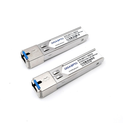 GTS-SET11-20DC 3.3V Epon Sfp मॉड्यूल 1.25Gbps डेटा दर