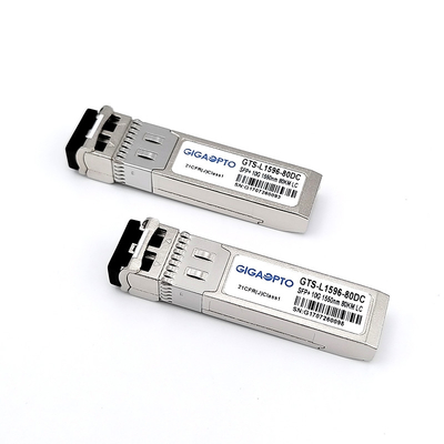 सिंगल मोड SFP 10G सिस्को ट्रांससीवर 850nm / 1310nm / 1550nm
