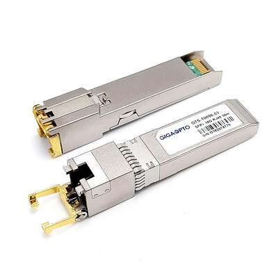 RJ45 कनेक्टर के साथ 10G CISCO संगत ट्रांससीवर