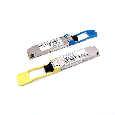100G QSFP28 ट्रांससीवर एलसी डुप्लेक्स कनेक्टर के साथ 100G तक डेटा दर